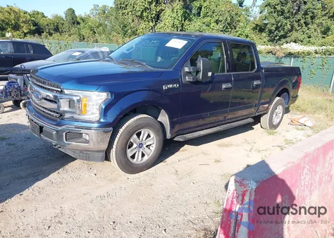 2020 Ford F-150 Xlt from USA, damaged, VIN 1FTFW1E49LKD53372